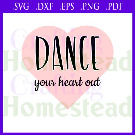 dance cricut file I love to dance Dance svg ballerina svg png dxf pdf eps silhouette file