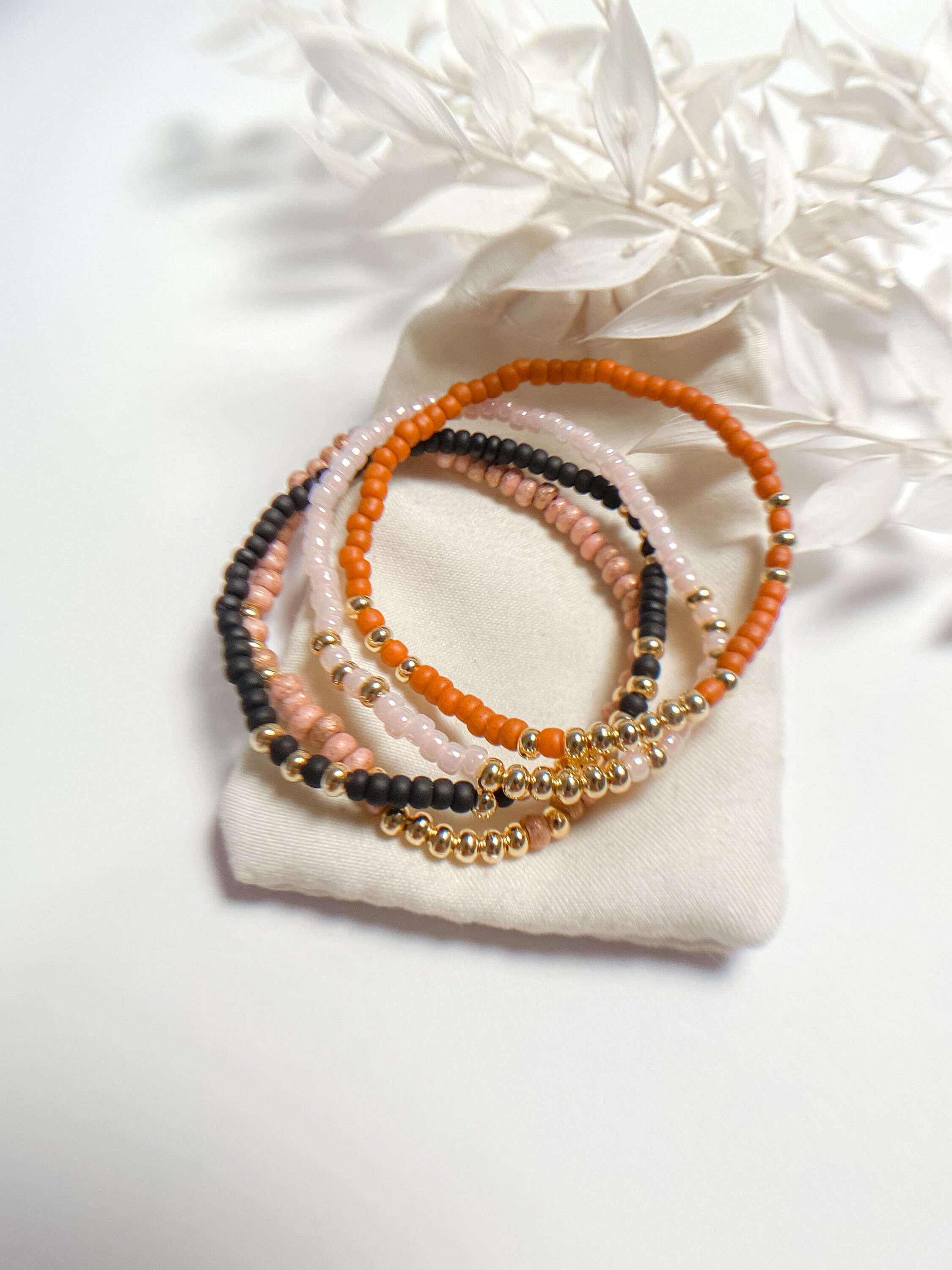 ENCHANTED || stackable bracelet || gold stackable bracelet || fall br…