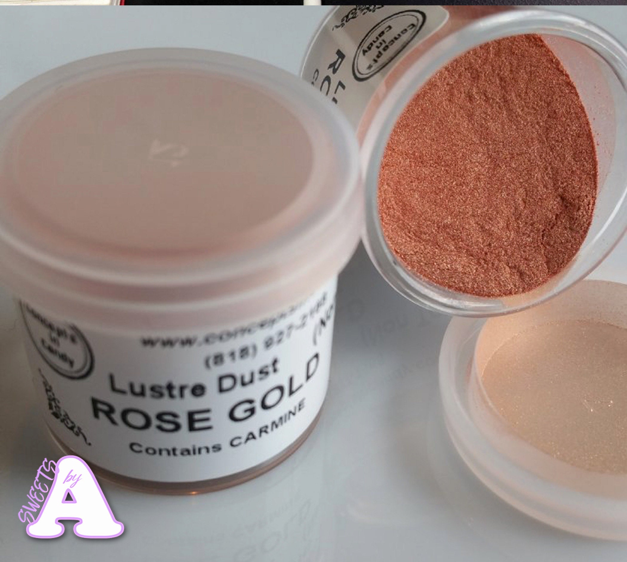 Rose Gold Edible NON Toxic cake decorating Luster Dust Etsy