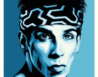 Zoolander art print Ben Stiller