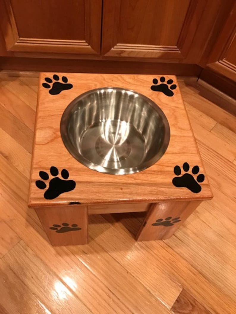 Free Shipping Pet Feeders Handmade single Large Etsy