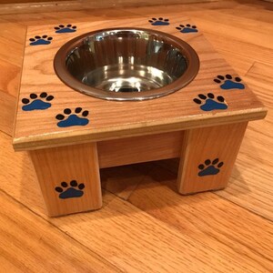 Free Shipping!!! Pet Feeders,  Handmade (Small Size-4" Height) with Customizable Colors