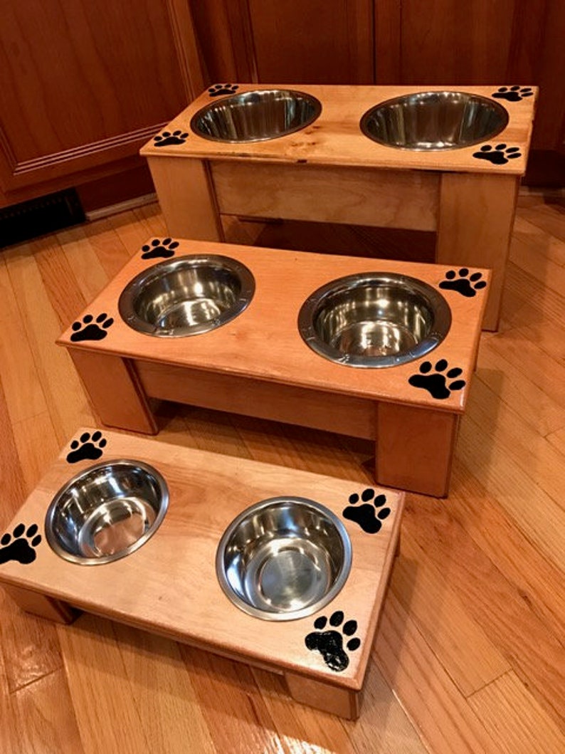 Free Shipping Pet Feeders Handmade large Size10 Etsy