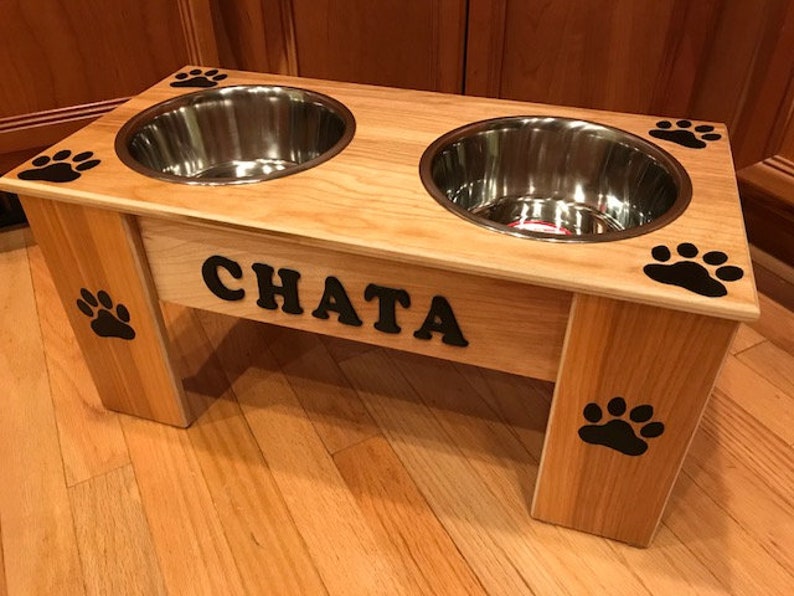Free Shipping Pet Feeders Handmade large Size10 Etsy