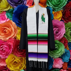 メキシコのサラペ サラペ 卒業祝い 1日発送 卒業祝い サンジュダス サッシュ ストール