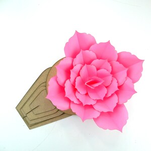 Modèle motif fleur faire votre propre modèle épais instructions visuelles de modèle robuste pour une utilisation dans plusieurs fleurs Silva épais