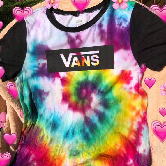 camiseta vans tie dye