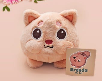 いちご猫ぬいぐるみ - Etsy 日本