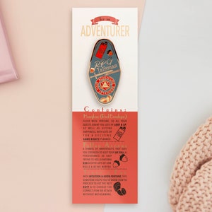 For A Tabletop Gamer Talisman Enamel Pin | Good Luck Gift For Dungeon Master DM DnD Party Dungeons and Dragons Pathfinder Ita Bag Charm Pin