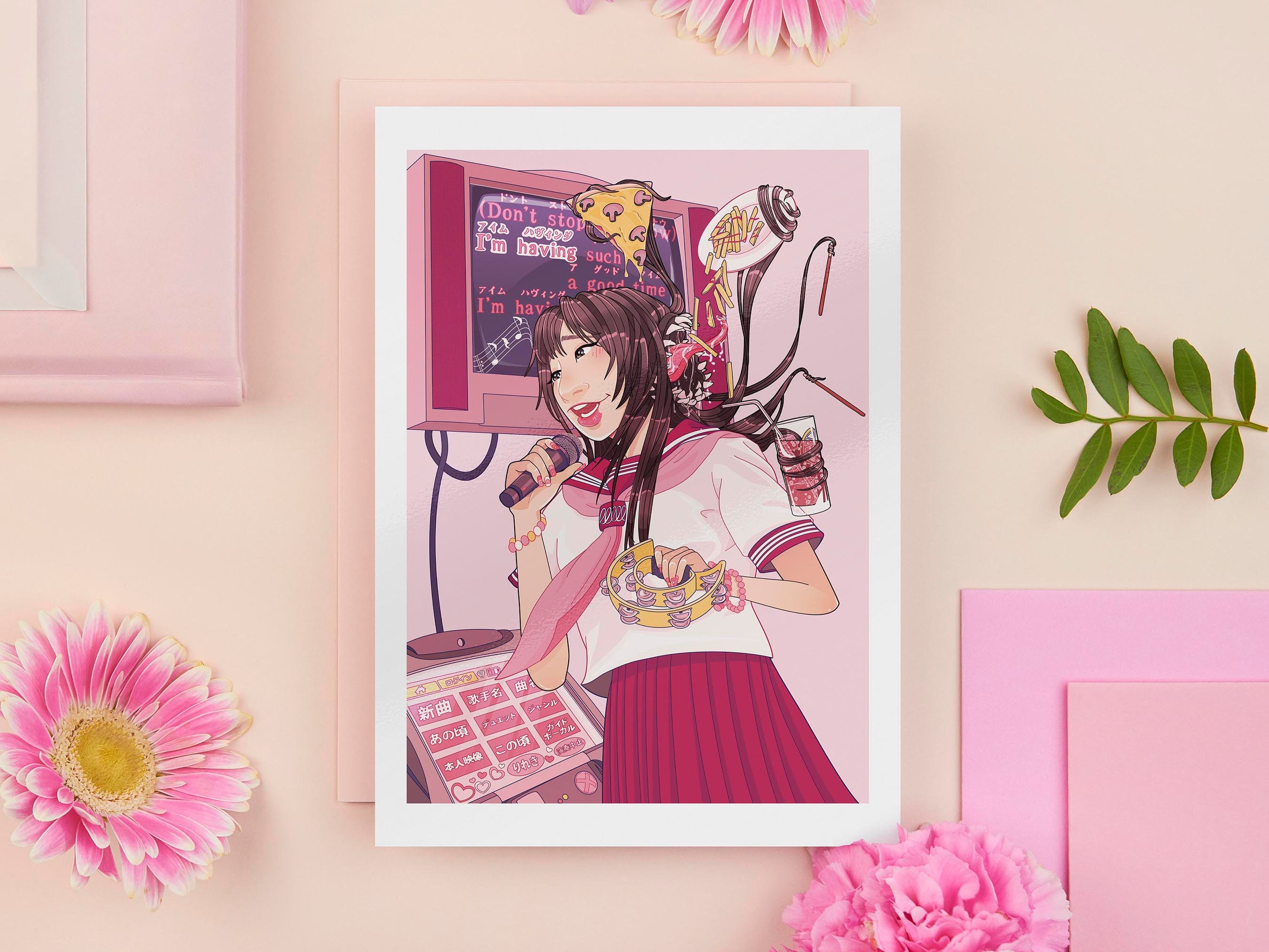 Teen Poster Weeb Etsy 日本