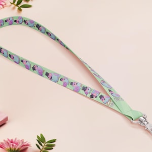 Pigeon Lanyard | Cute Street Bird Lover Kawaii Baby Animal Pet Trash Fancy Funny Luxury Work Lanyards Pass Badge ID Holder Fabric Strap