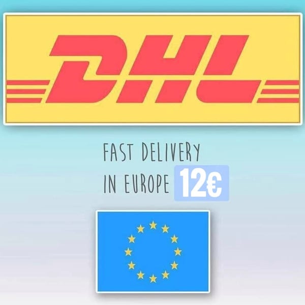 Livraison DHL Express - Important Veuillez ajouter votre NUMÉRO DE TÉLÉPHONE lors de la commande - Expéditions uniquement vers la Communauté européenne, Expédition DHL