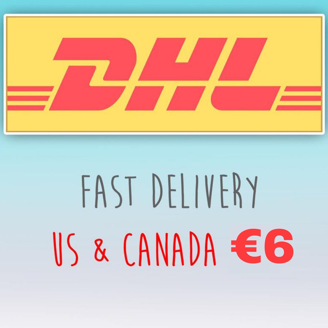DHL Express Delivery Important Please Add Your PHONE Number Etsy