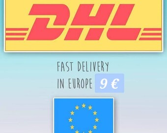 DHL Express Delivery - Important Please add your PHONE NUMBER at the order - Shipments only to European Community, Dhl Shipping