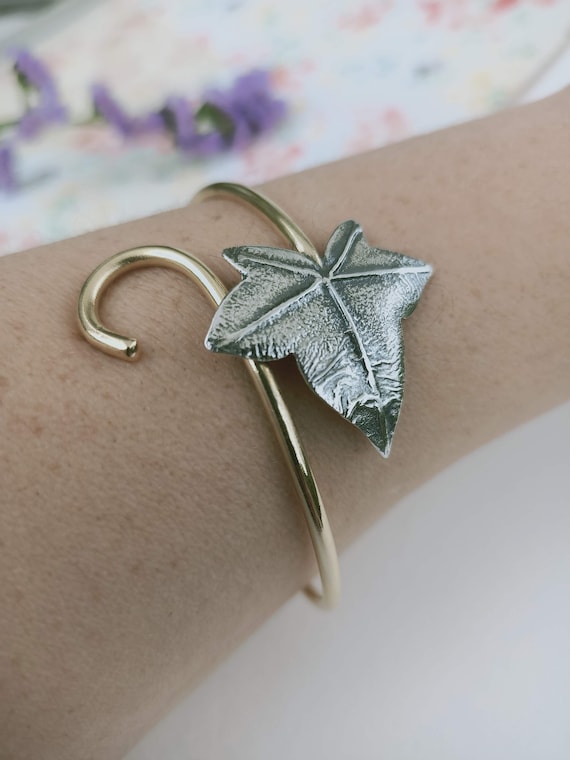 Efeu Armband, Silber Efeu Blatt, Boho Juwelen, Efeu Blatt Armband, Blatt  Arm Manschette, botanisches Juwel, Hochzeitsgeschenk, Silber Armband - Etsy  sterreich