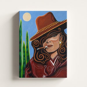 La Doña | Maria Felix Original Art | Mexican Art | Arte Mexicano | Hollywood Art | Embellished Art | 3D Art | Rhinestone Bedazzled Gem Art