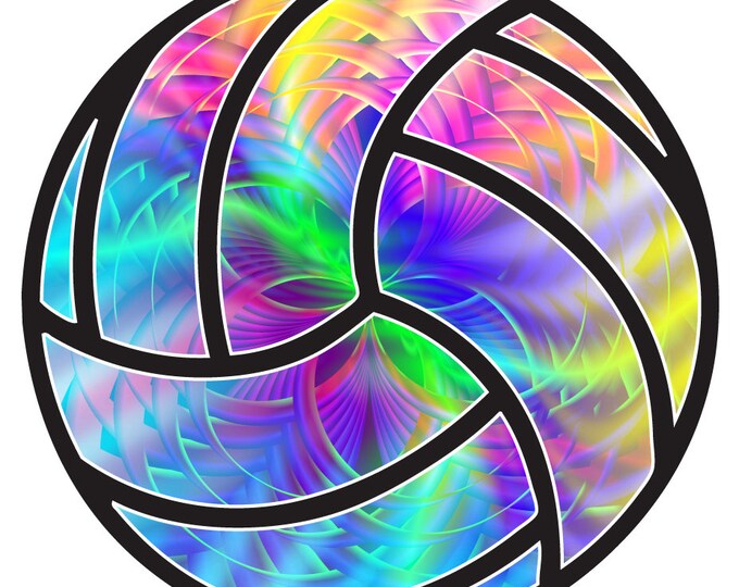 Volleyball Water Bottle Stickers Volleyball Laptop Stickers Etsy