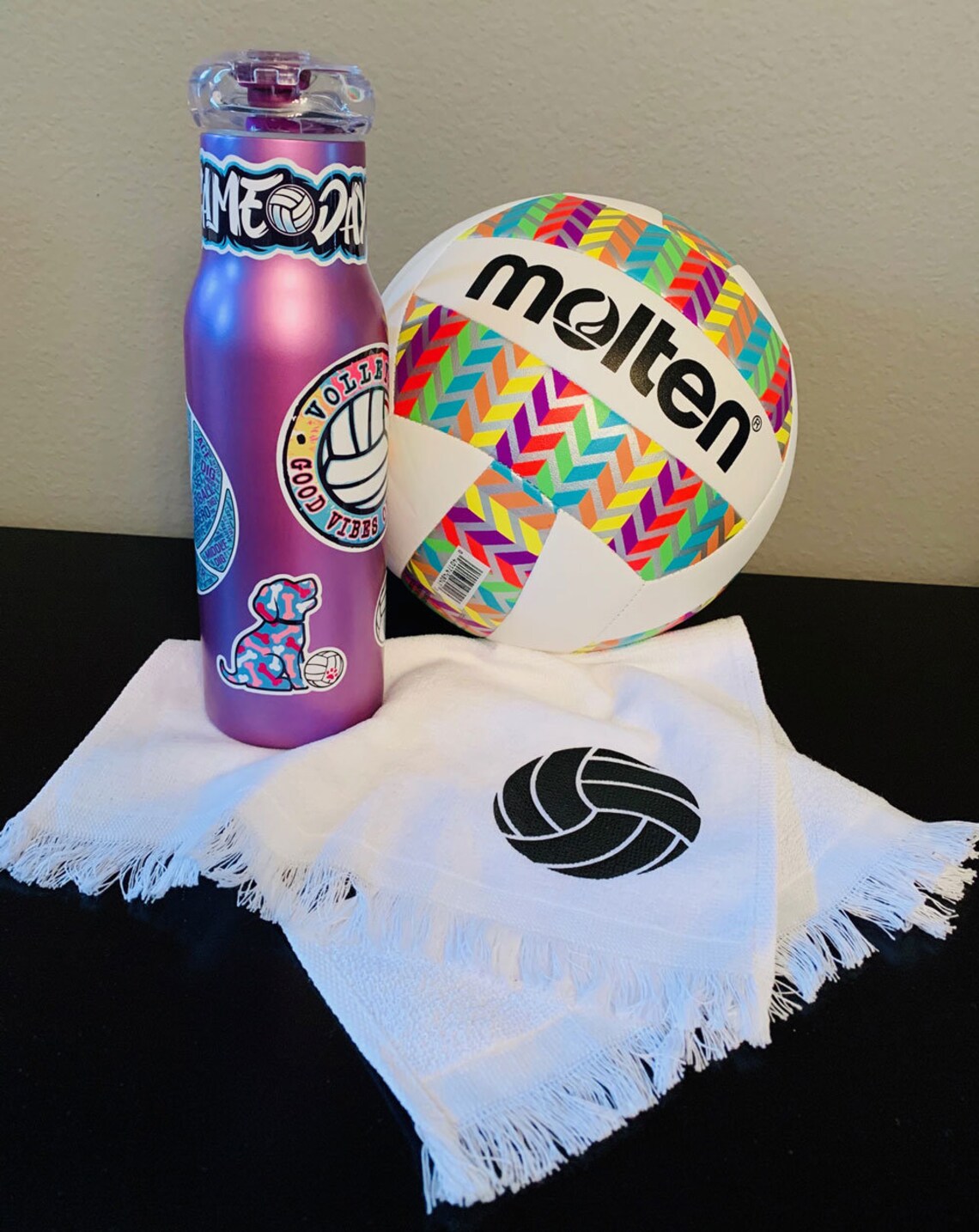Volleyball Water Bottle Stickers Volleyball Laptop Stickers Etsy