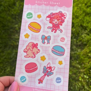 Magical Girl Sticker Sheet