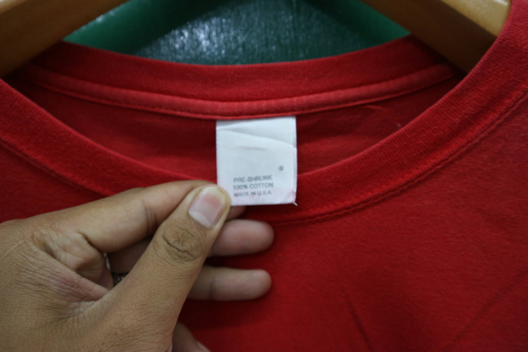 Vintage Supreme Shirt Embroidery Big 