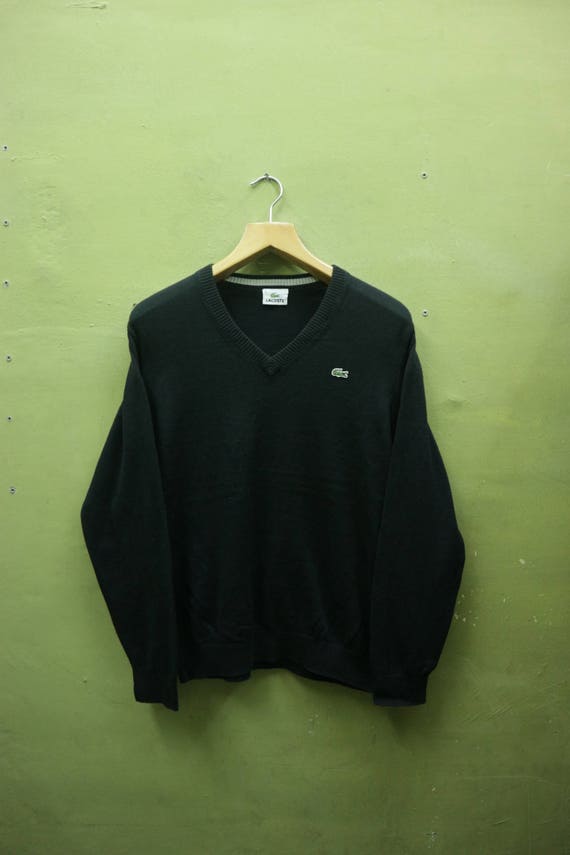 lacoste logo sweater