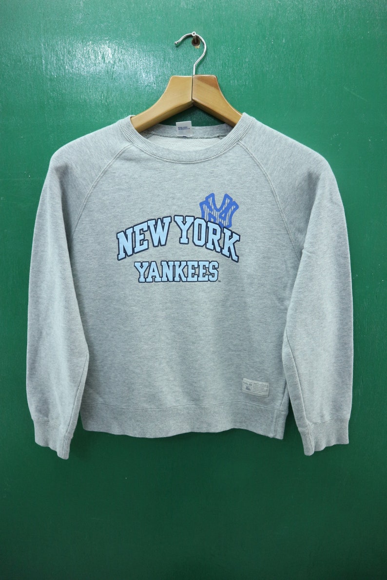 Vintage New York Yankees Sweatshirt Big Spell Out MLB Major Etsy