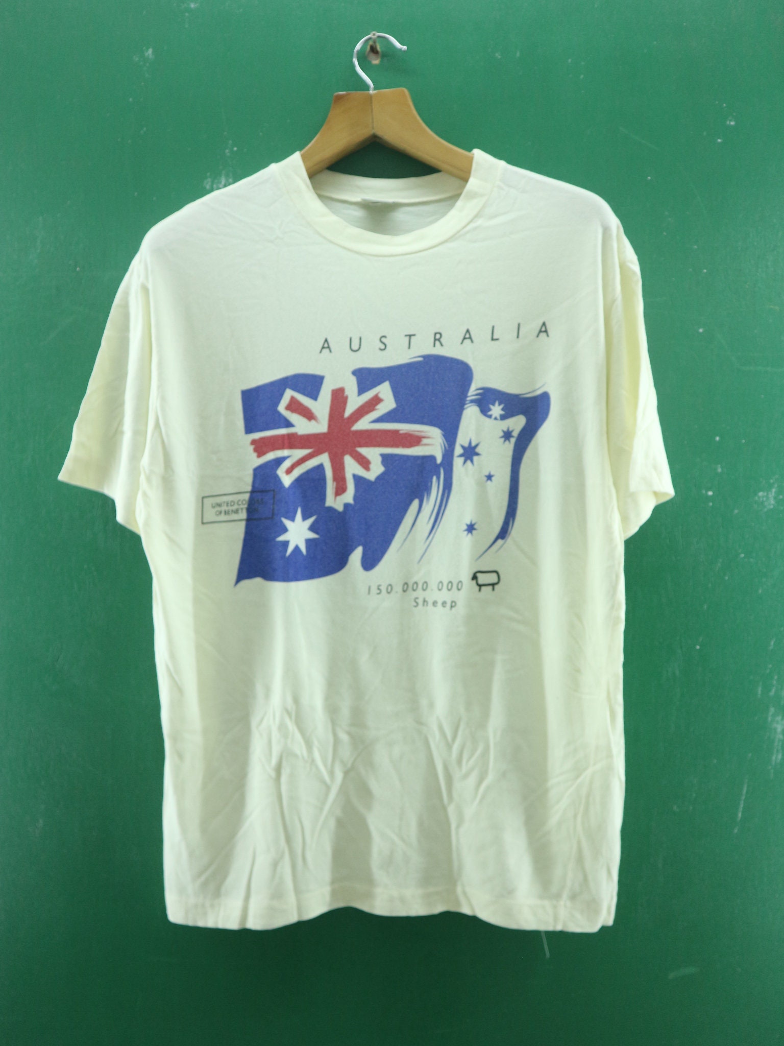 Vintage United Color Benetton / Big Logo Australia - Etsy