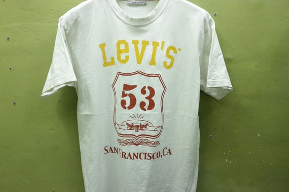 journalist telegram voksen Vintage Levis Red Tab Tops Shirt Big Logo Streetwear - Etsy