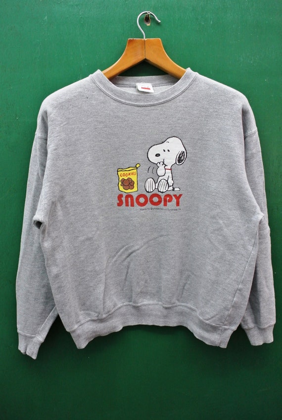 Vintage Peanuts Sweatshirt Big Logo 