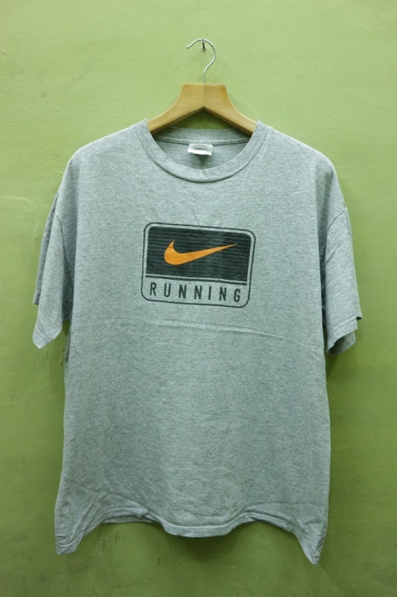 Mortal Verschillende goederen bouwer Vintage Nike Running Shirt Big Logo Sport Street Wear Top Tee - Etsy