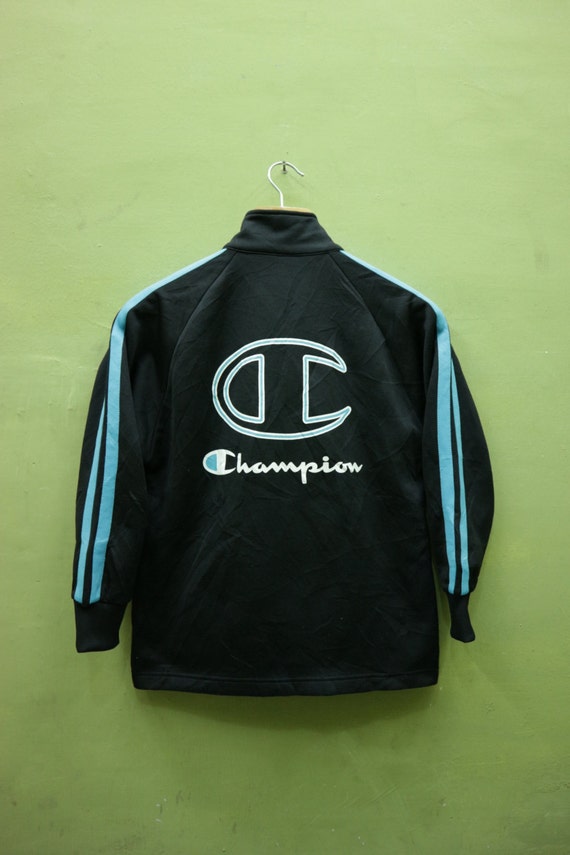 champion big logo jacket