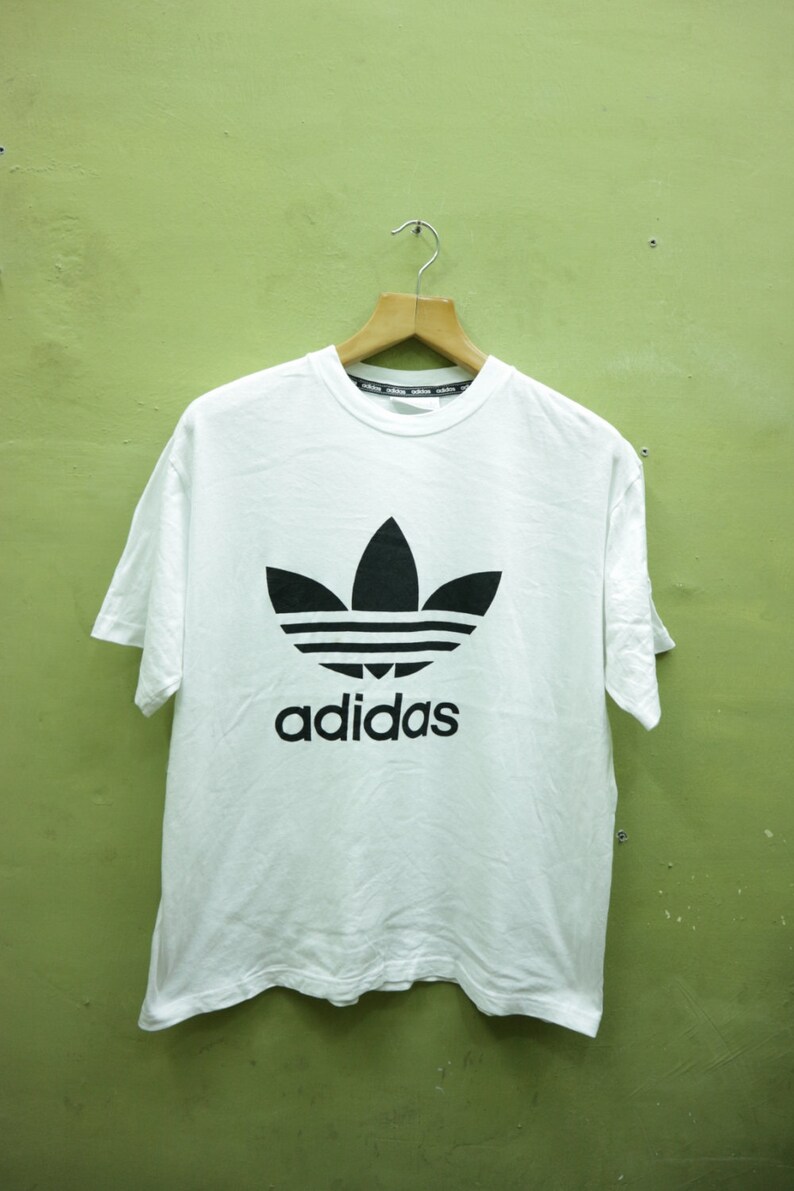 vintage adidas trefoil shirt