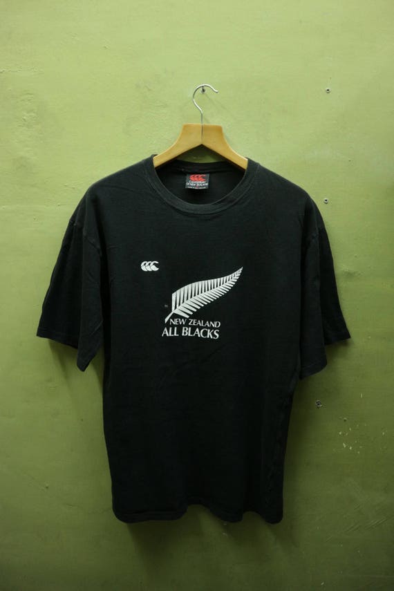 T Shirt New Zealand All Blacks Rugby SA Sports Lomu Tee