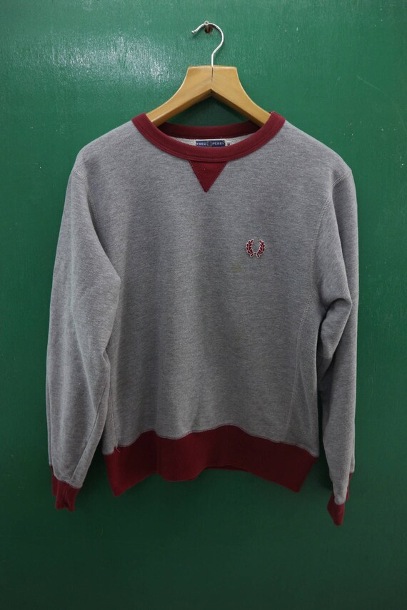 Fred perry shop logo sweatshirt