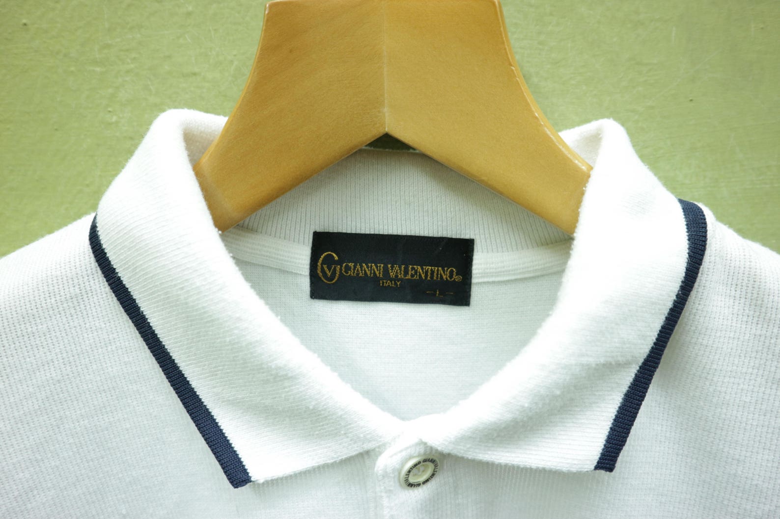 Vintage Gianni Valentino Italy Shirt Polos Embroidery Spell - Etsy UK