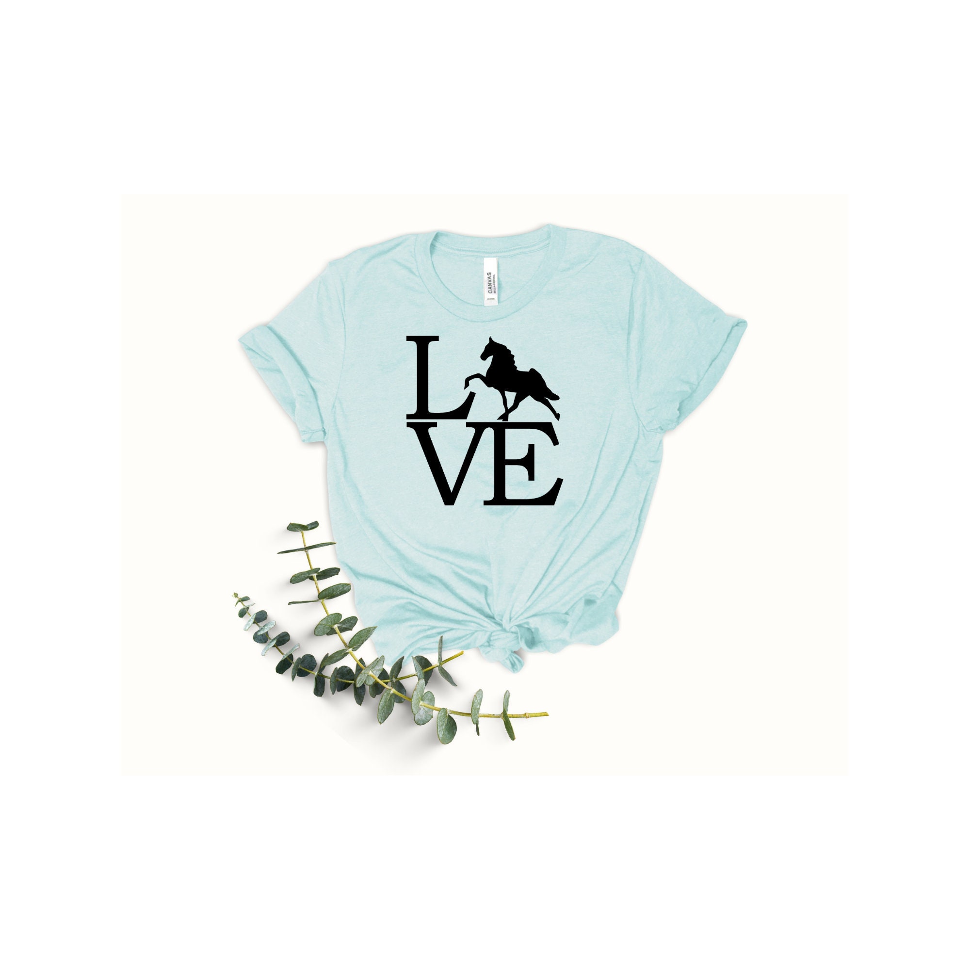 Horse Love Shirt Horse Lover Tee Equestrian Love Shirt Etsy