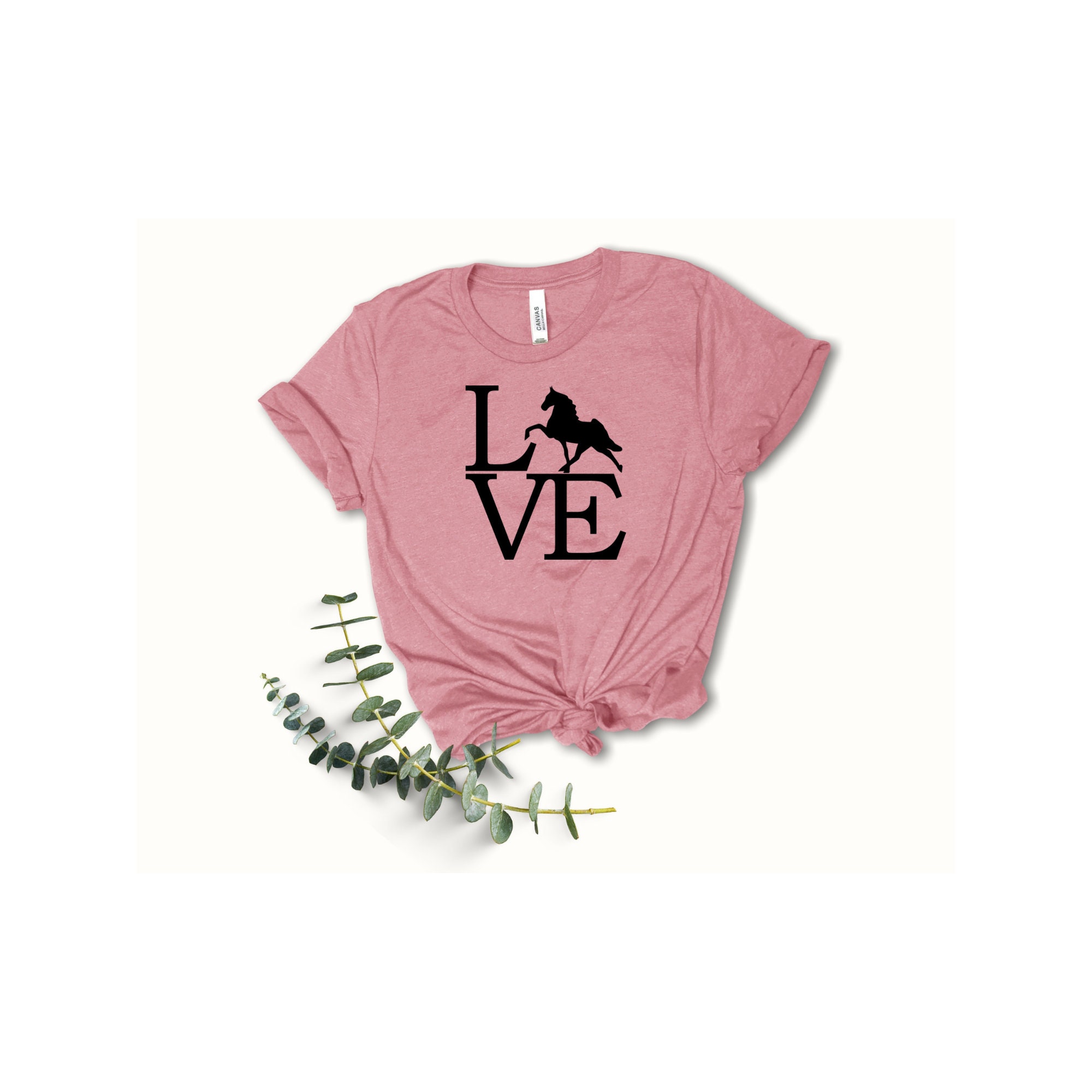 Horse Love Shirt Horse Lover Tee Equestrian Love Shirt Etsy