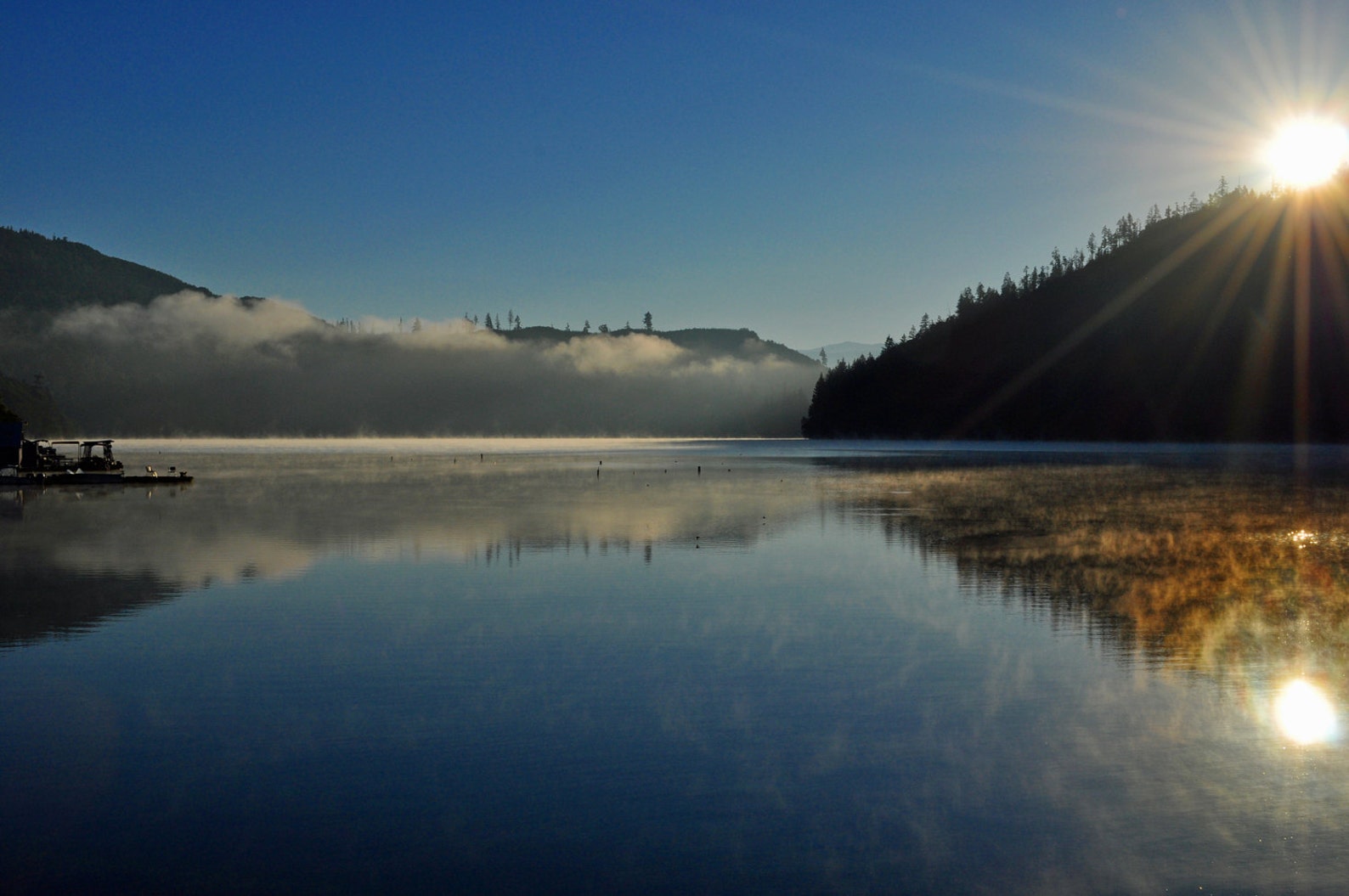 Mineral Lake Sunrise Mineral Lake Washington Water Nature Etsy