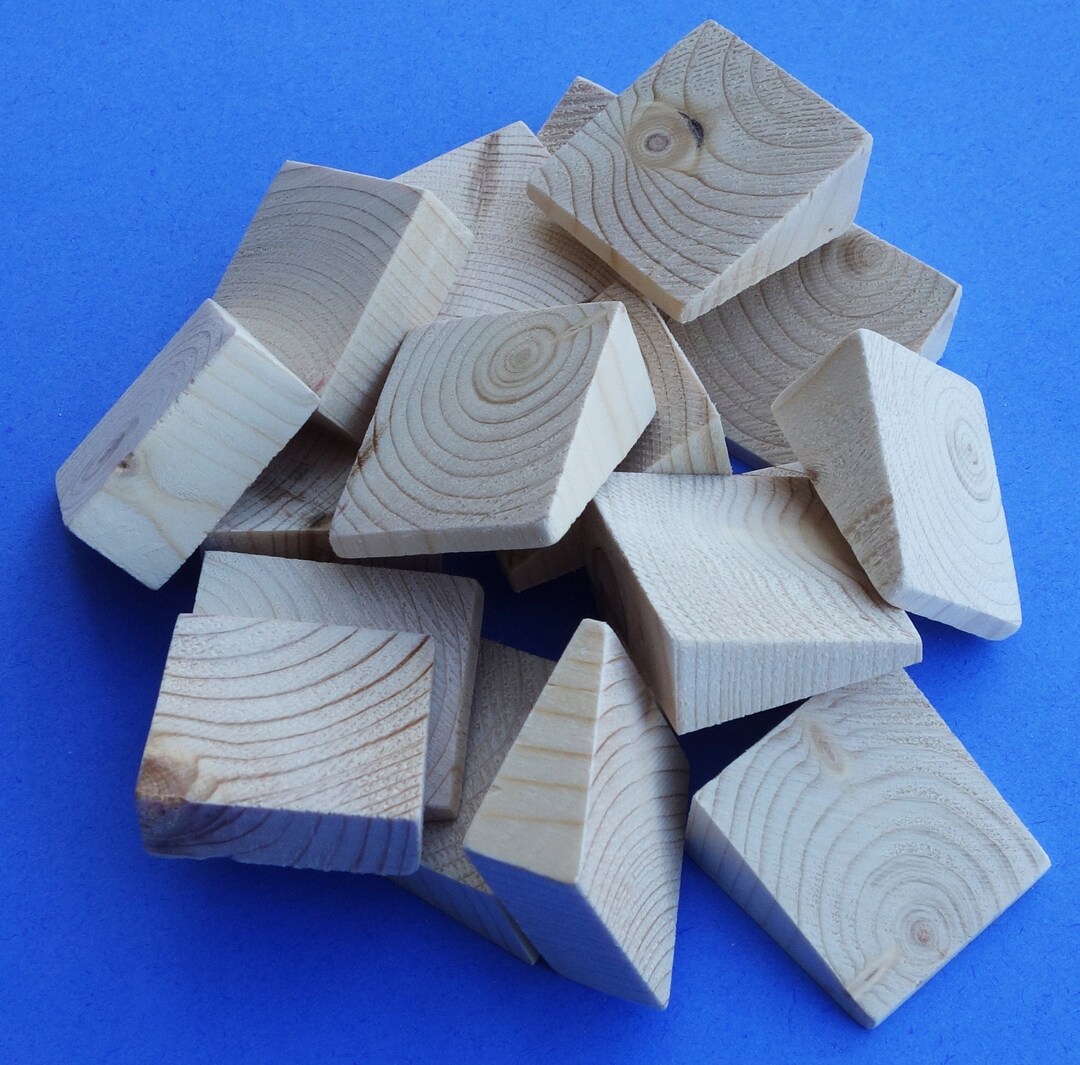 Wood Blocks Craft Blocks Toy Blocks Wall Art Blocks DIY Etsy