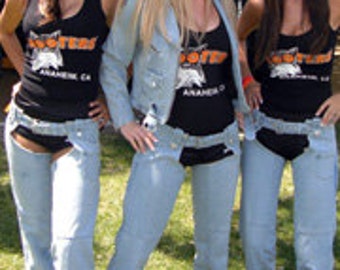 DENIM BIKERCHICK CHAPS