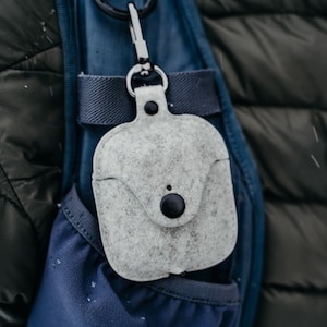 Felt AirPods Case, AirPods Pro Case Cute, AirPods Case Cover, Apple AirPods Pro, AirPods Case Keychain, Custom  Gift
