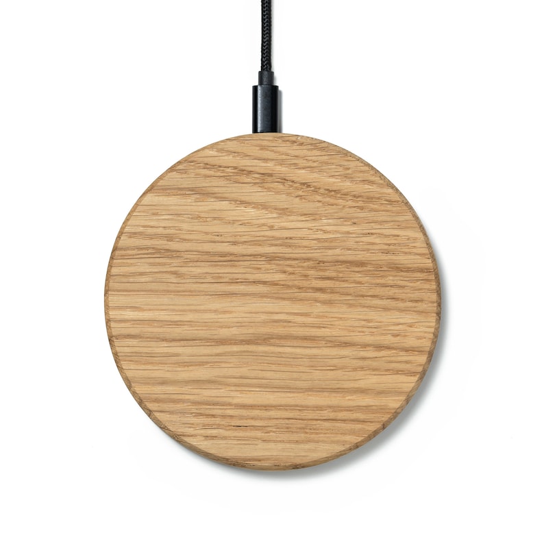 Oakywood – Chargeur sans fil en bois personnalisé Oakywood – Chargeur sans fil en bois personnalisé