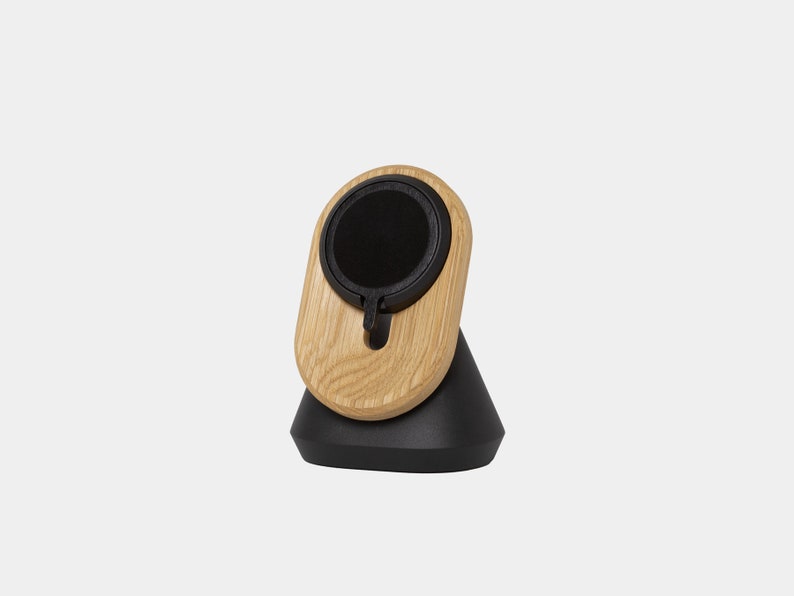 Wooden MagSafe Puck Phone Holder, MagSafe iPhone Accessories for iPhone 15, iPhone 14 image 4