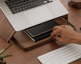 Oakywood Wooden Catchall Tray Bundle: Minimalist Desk Organizer