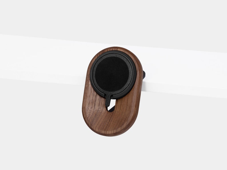 Wooden MagSafe Puck Phone Holder, MagSafe iPhone Accessories for iPhone 15, iPhone 14 image 5