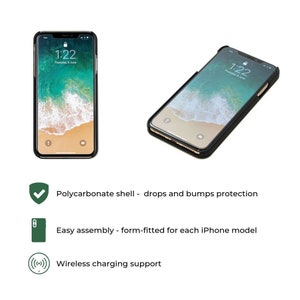 Personalisierte iPhone-Hülle aus Holz Personalisierte iPhone-Hülle aus Holz, iPhone 8/Xr/ 11 Pro Max, Geschenke für ihn, iPhone 11-Hülle, Geschenke für ihn Bild 9