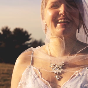 Sky Boho Blue Wedding Dress image 2