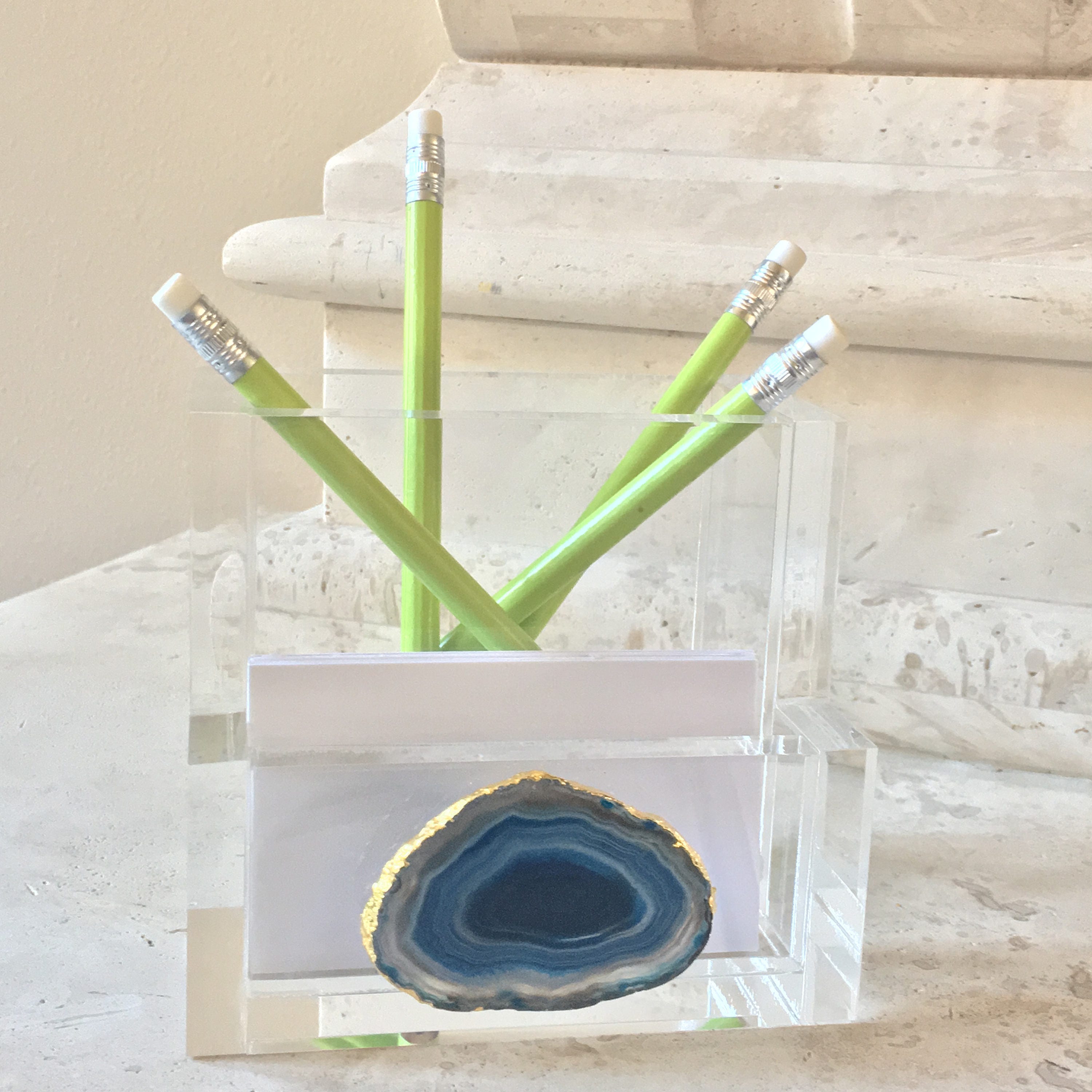 Titular de la tarjeta de visita escritorio organizador | Etsy