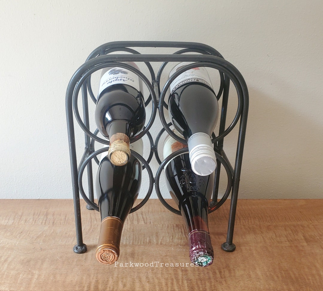 Vintage Wine Rack, Small Space Wine Rack Etsy