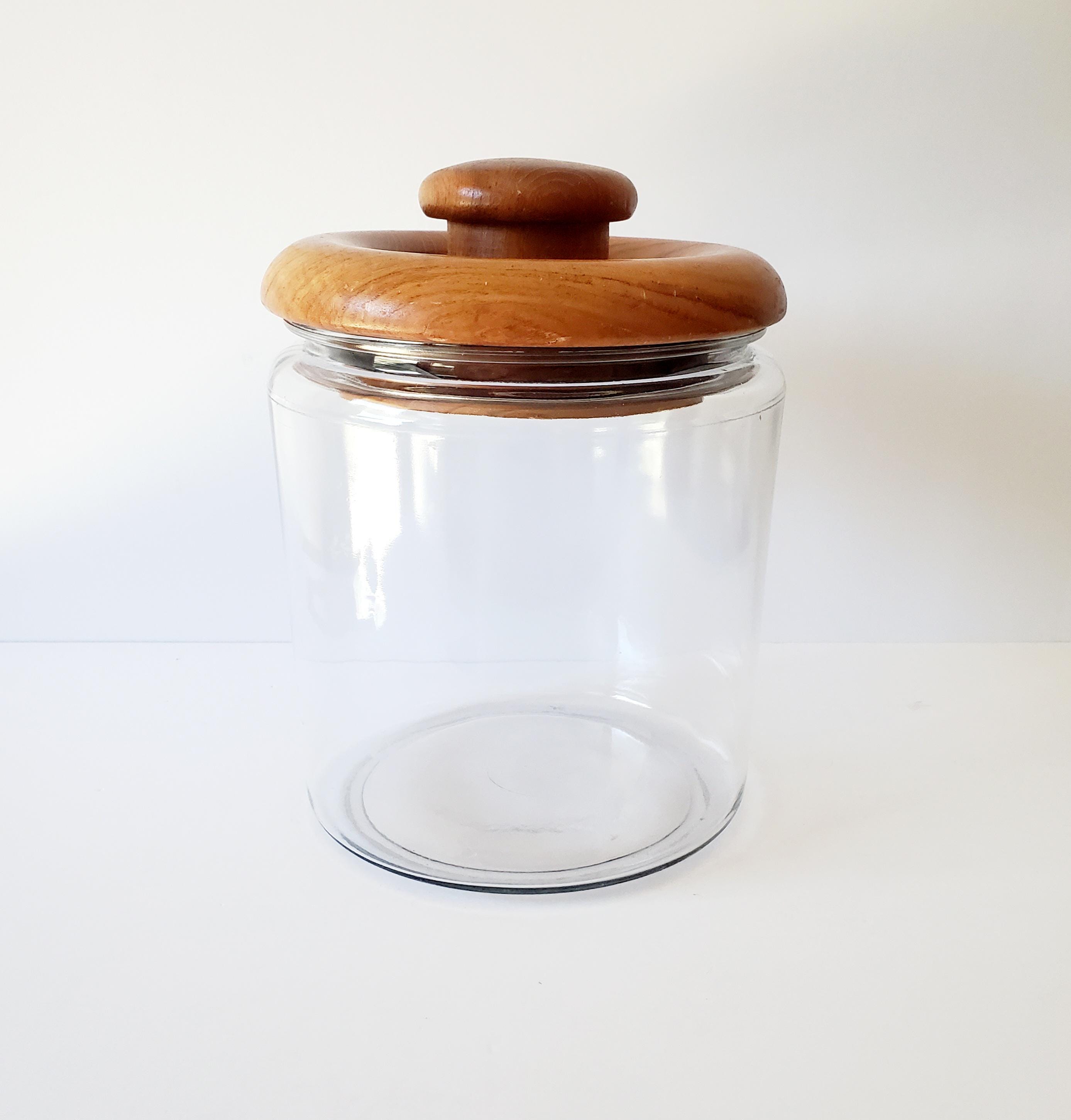 vintage object jar wood 壺 s-l400.jpg